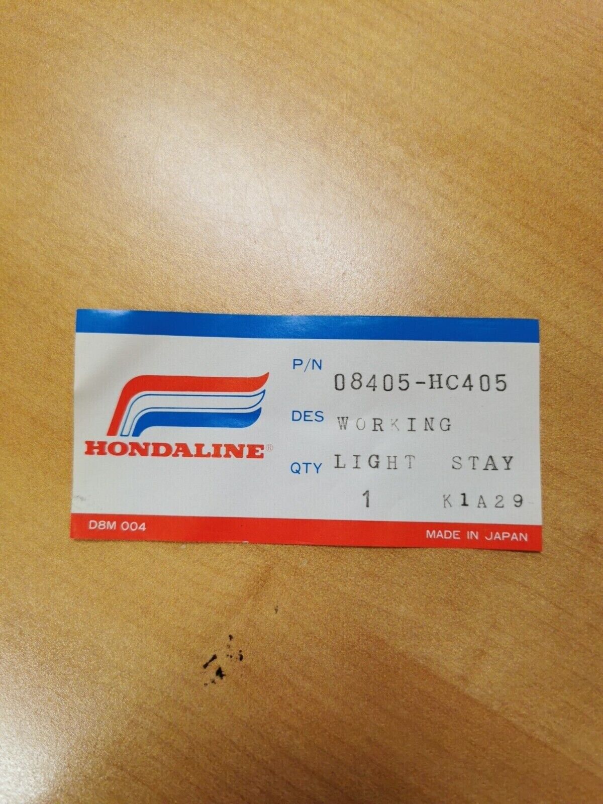 NOS HONDA  TRX300  1988   Working Light Stay  08405-HC405  H22