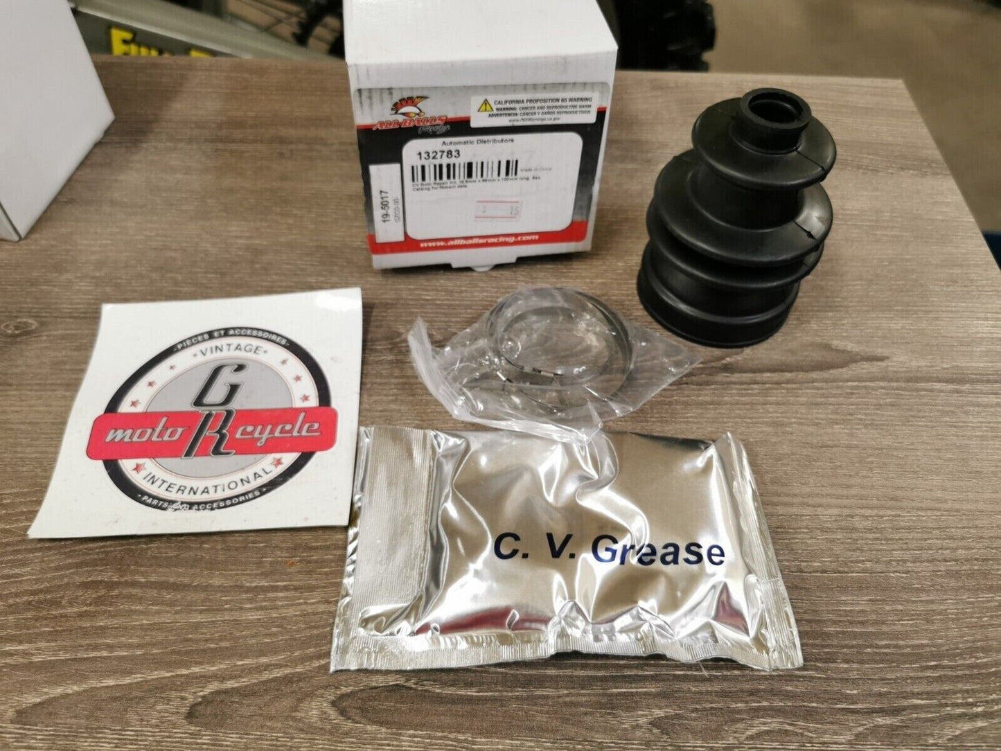 NOS ALL BALLS  Commander 1000 LTD Defender  CV BOOT REPAIR KIT FRONT 19-5017 J51