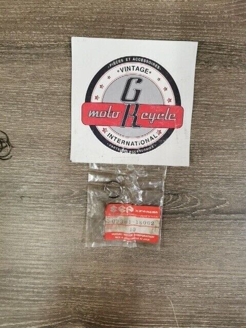 NOS SUZUKI DR200 GS250T GS300L GS400 GS425 GS550E GS750 CIRCLIP 09381-16002 S57