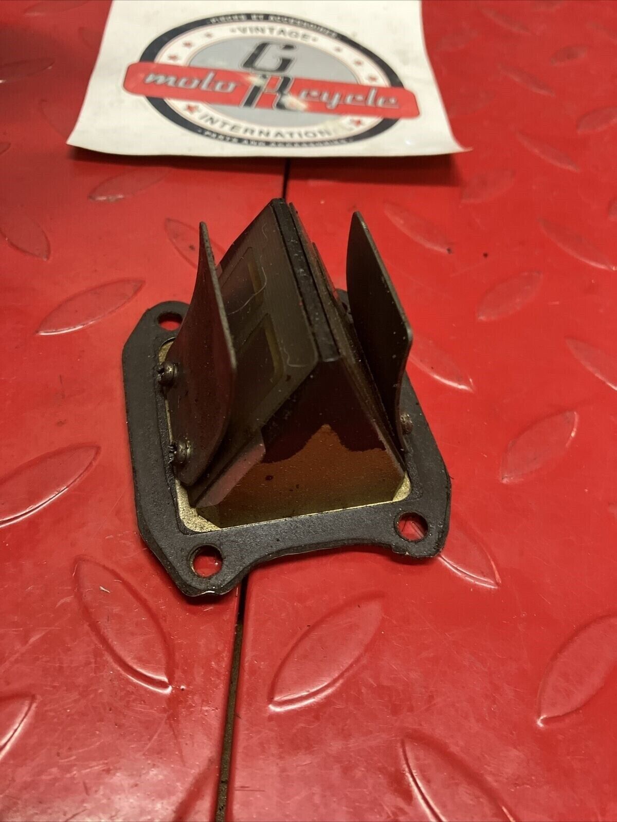 Honda CR80R 1986 Reed valve block cage