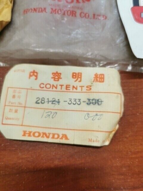NOS Honda CB350F STARTER CLUTCH (OUTER) 28121-333-300 SUB 28120-333-000, 281 H99