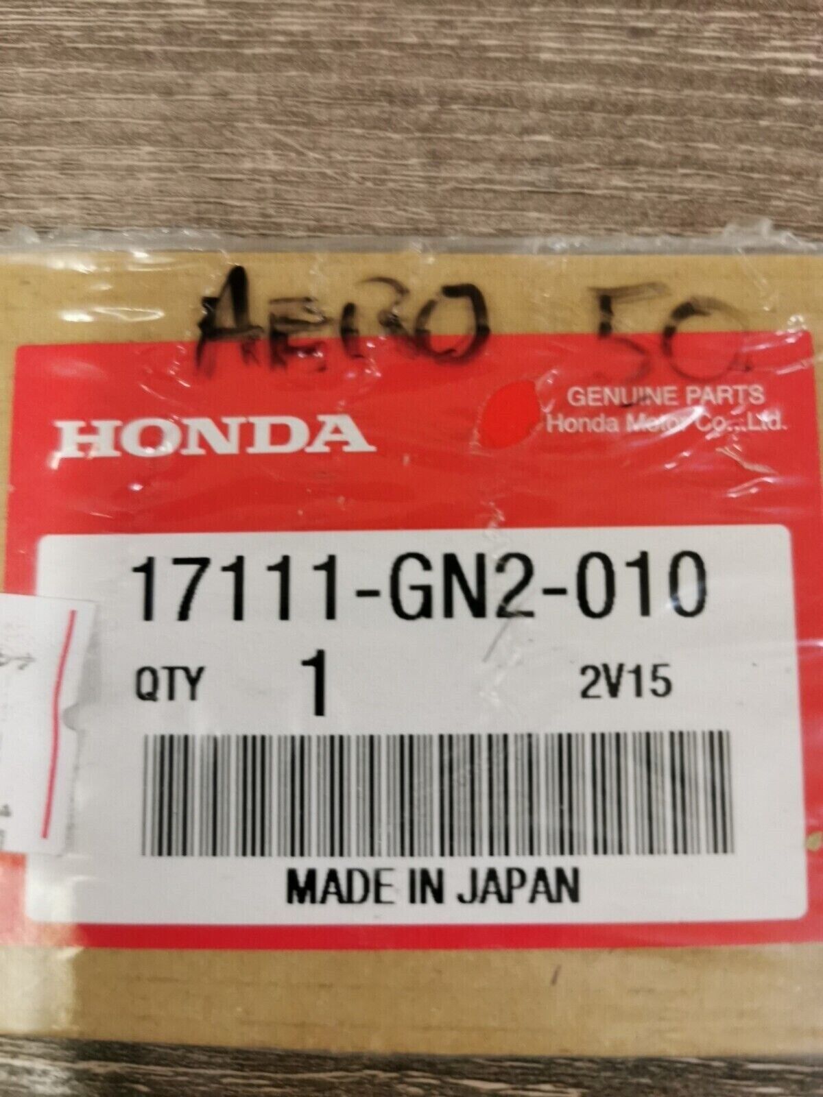 NOS HONDA SB50 NQ50 NQ50D 1985 - 1989  INTAKE PIPE GASKET  17111-GN2-010 H49