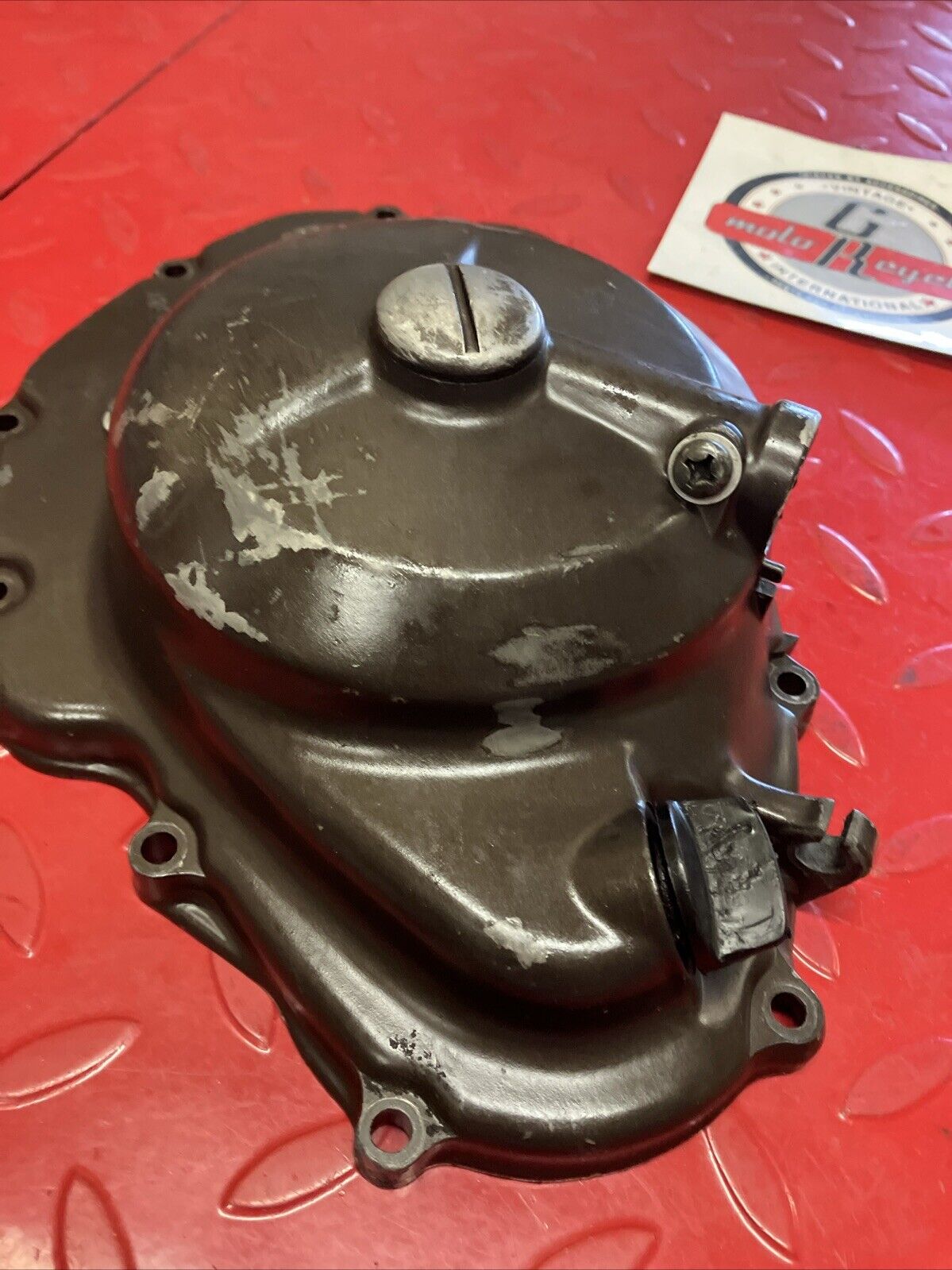 Honda MT125 1975 Right crankcase clutch cover 1974