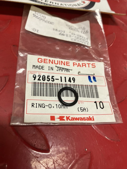 NOS KAWASAKI O-RING 10MM 92055-1149 K15