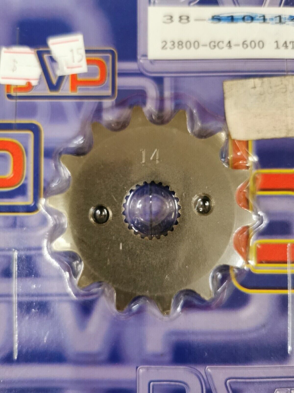 NOS BVP HONDA CR80R 2001 SPROCKET 23800-GCF-A20  38-5101-14 J17
