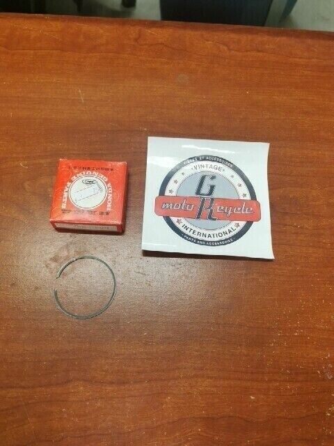 NOS Honda 1980 1981 CR80R PISTON RING SET OS 0.25 13131-169-004 H78
