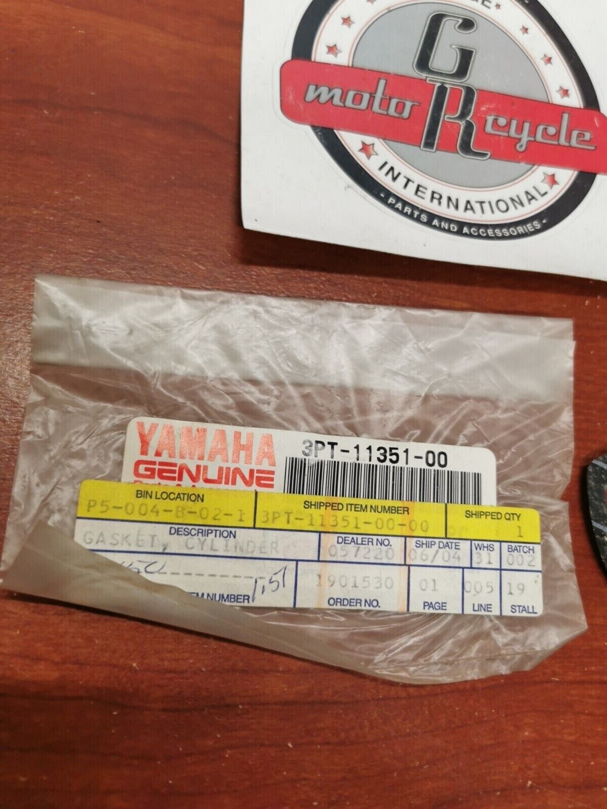 NOS Yamaha PW50 QT50 CA50 MJ50 LC50 YT60 CYLINDER GASKET 3PT-11351-00-00 Y100