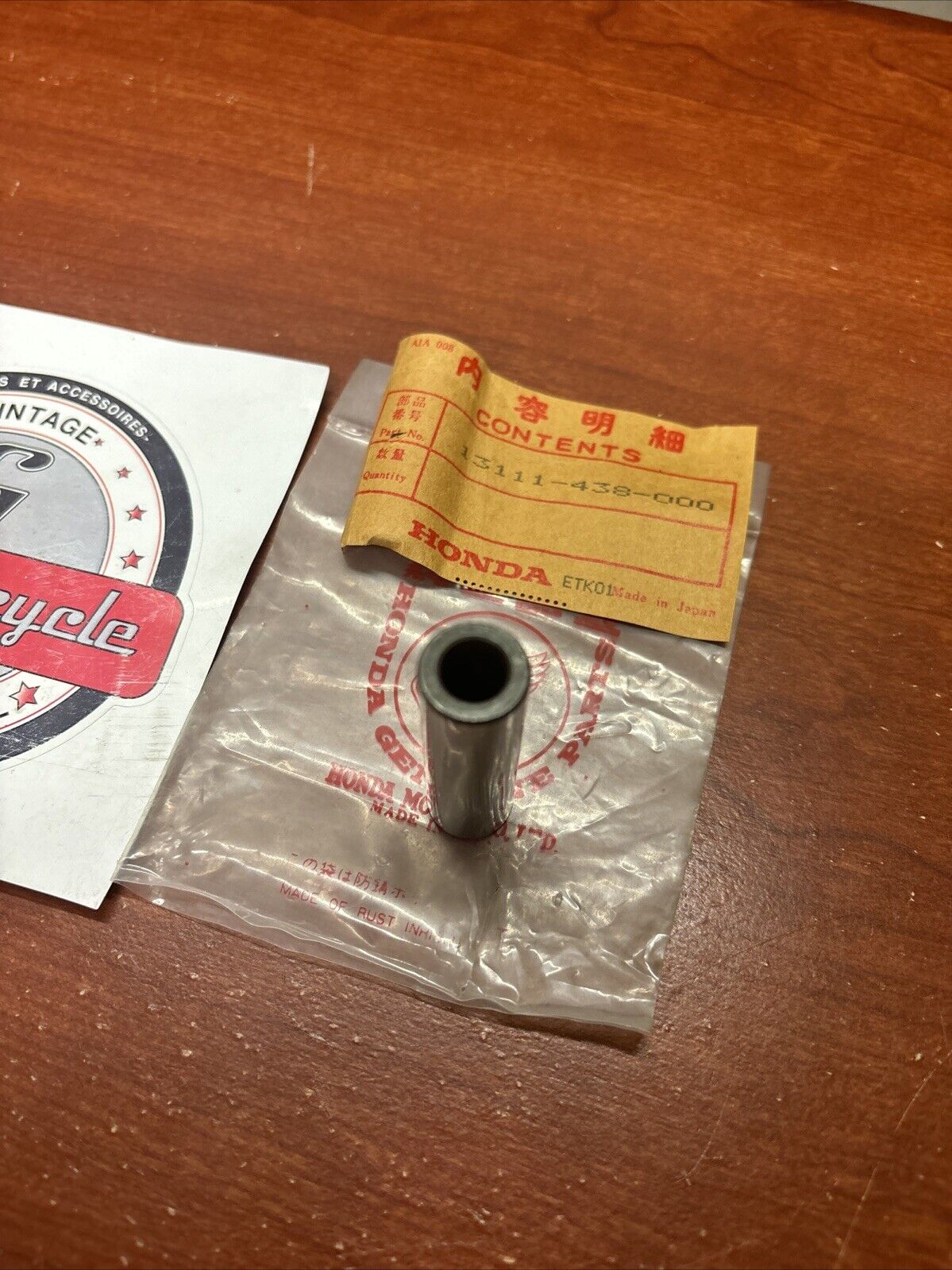 NOS Honda CB750 CB900 PISTON PIN 13111-438-000 SUB 13111-300-000 H169