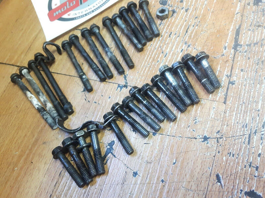 Kawasaki KLX125L 2003 crankcase and cover left right bolt hardware 2004 05 06