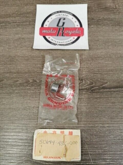 NOS HONDA XL100S 1981 - 1985 SPRING L STEP RETURN 50644-435-000 H89