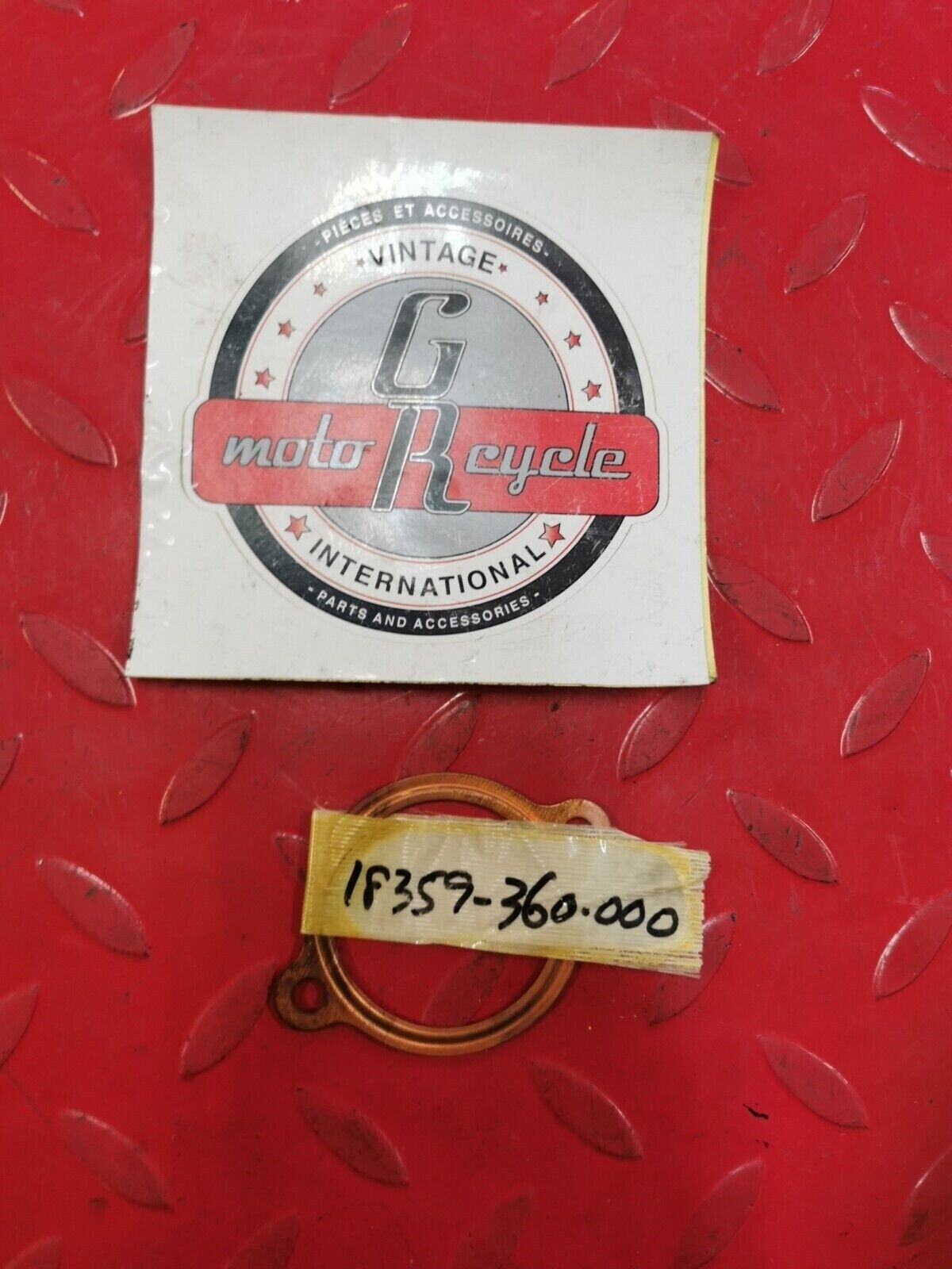 NOS Honda CR125 MT125 MR175 GASKET, EX. PIPE JOINT 18359-360-000 H27