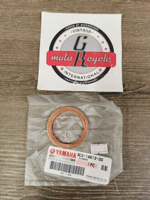 NOS YAMAHA XVS1100RC XV95CHB YXC700PFG GASKET EXHAUST PIPE 3EG-14613-00-00 Y112