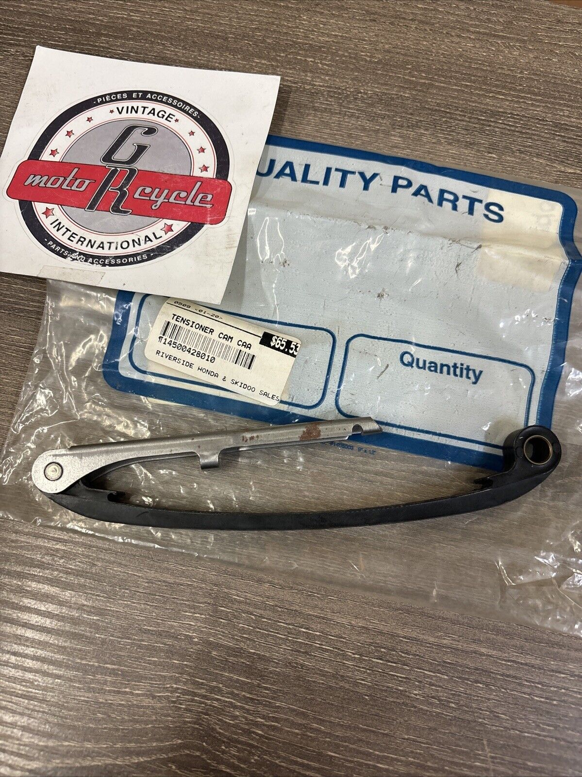 NOS Honda XL250S XR250 CAM CHAIN TENSIONER INCOMPLETE 14500-428-010 H139