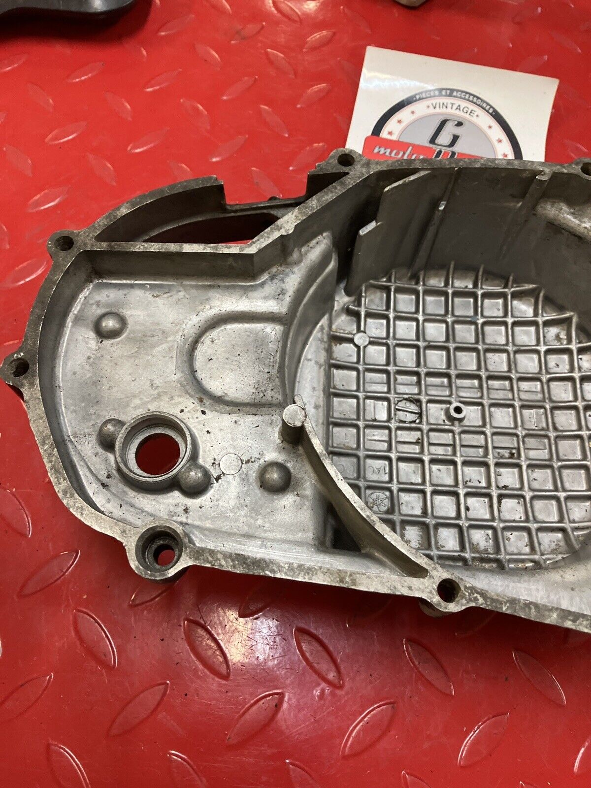 Yamaha RD400 1977 right crankcase clutch cover 1976 1978 1979