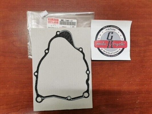 NOS Yamaha YTM225 YFM250 YFB250 CRANKCASE COVER GASKET 4BD-15451-01-00 Y102