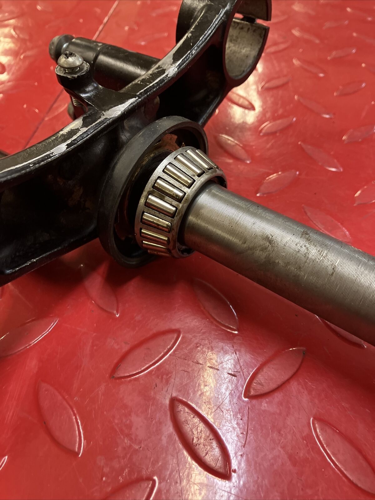 Honda CR80R 1990 steering stem triple clamp tree 1987 - 1995 53230-GS2-000