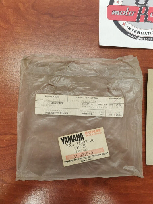 NOS Yamaha POWER VALVE HOUSING GASKET 5X4-11993-00-00 SUB 5X4-11993-01-00 Y77