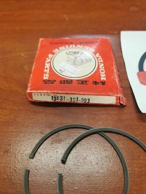 NOS Honda CR250M MR250 PISTON RING SET OS 0.50 13031-381-003 H78