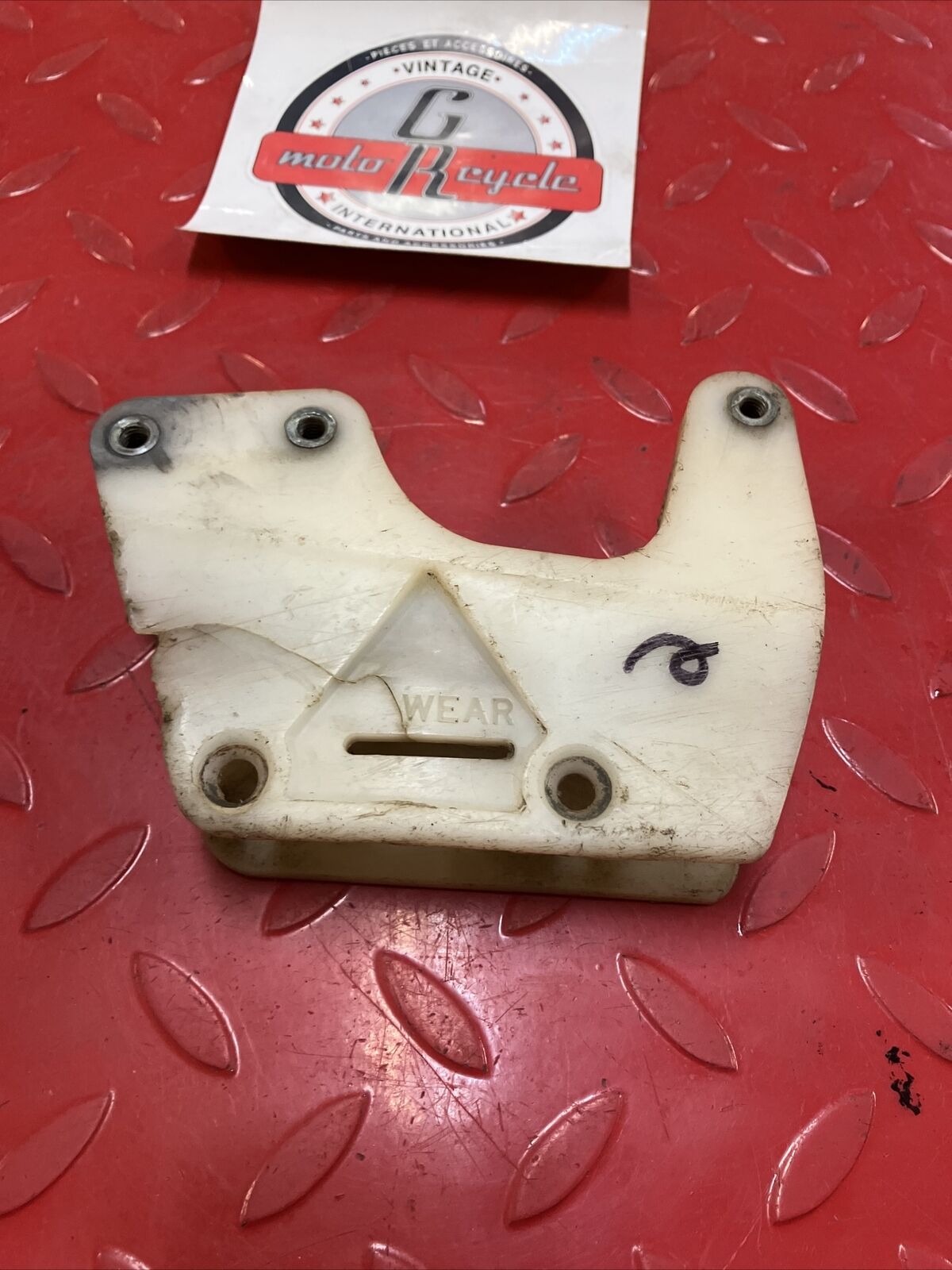 Honda CR250R 1984 chain guide guard CR125R CR500R 2
