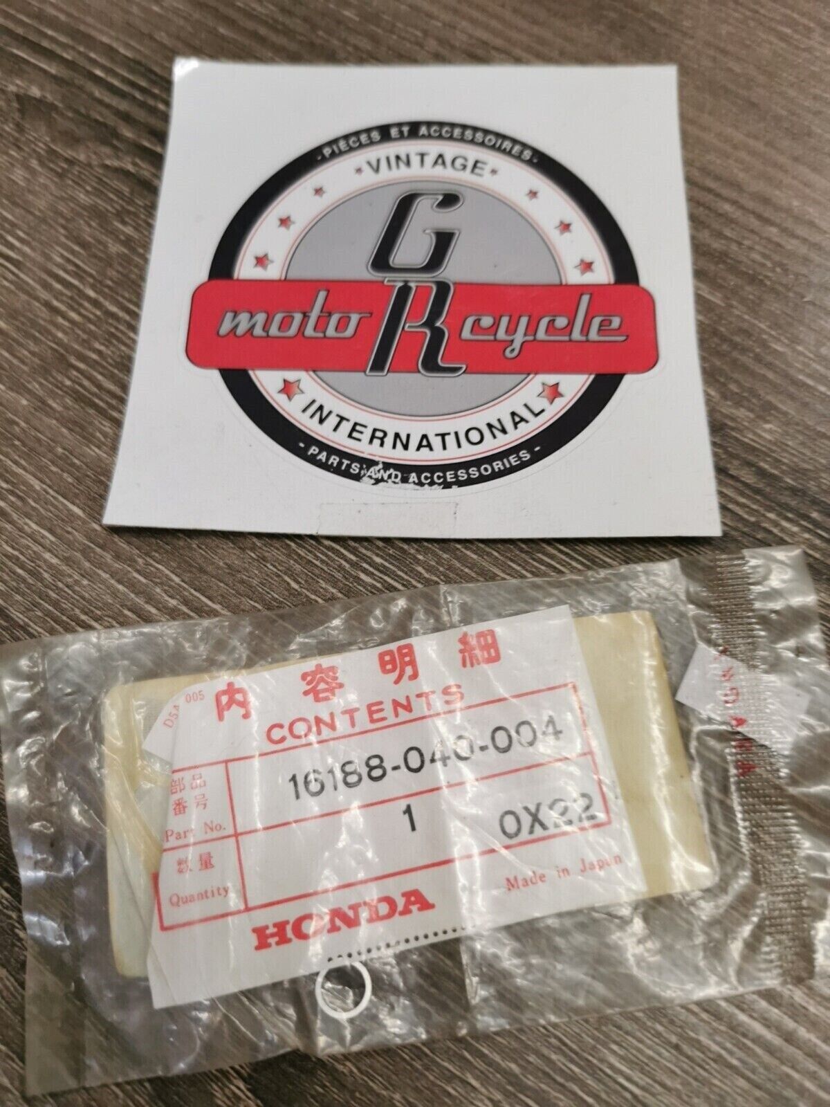 NOS HONDA CT70 WASHER FIBER  16188-040-004 H53