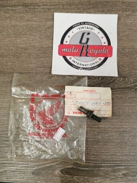 NOS HONDA ATC125M ATC200X CR250R CR450R RETURN SPRING PIN BOLT 24615-KA4-000 H76