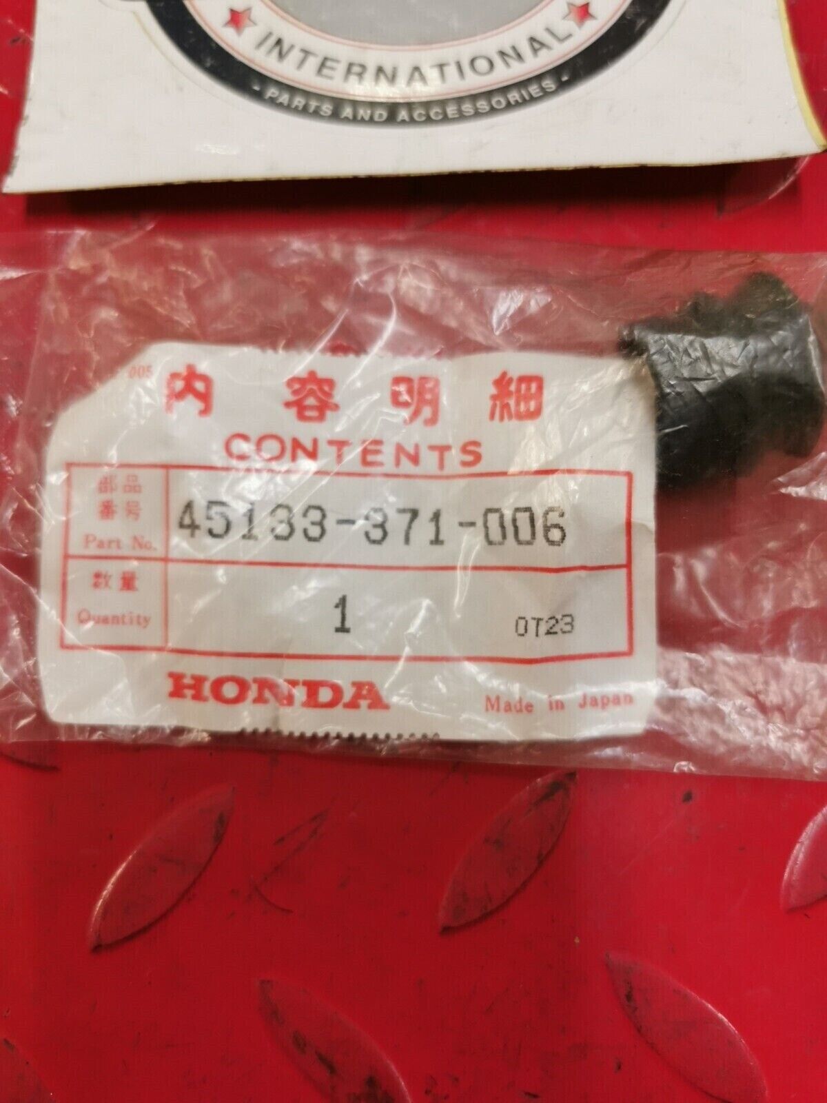 NOS Honda CB900 GL1000 CBX CB750 CX500 GL1100 DUST COVER 45133-371-006 H27
