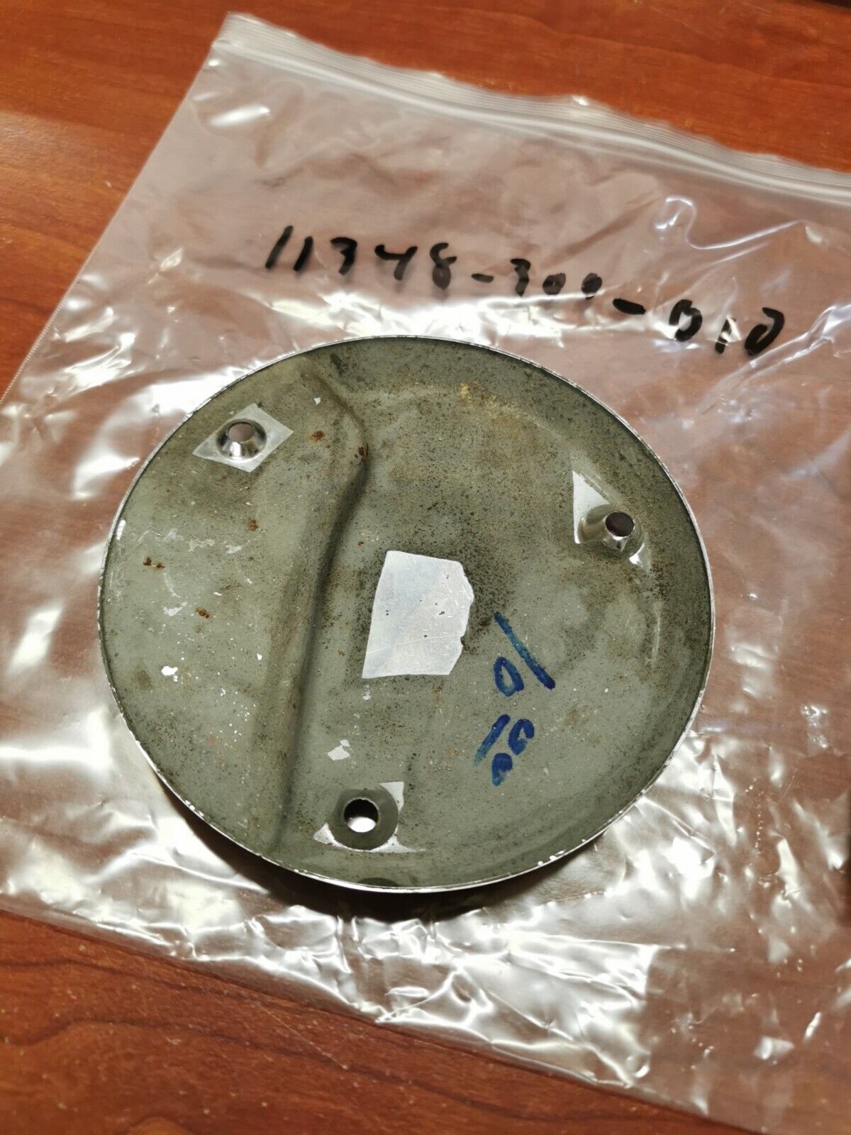 NOS Honda CB750K K1 K2 K3 K4 K5 CLUTCH ADJUST COVER 11348-300-010 H64