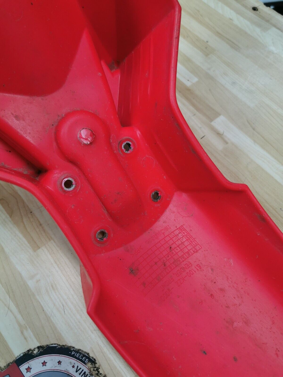 Honda CRF250L 2013 front fender plastic fairing 2013 - 2019