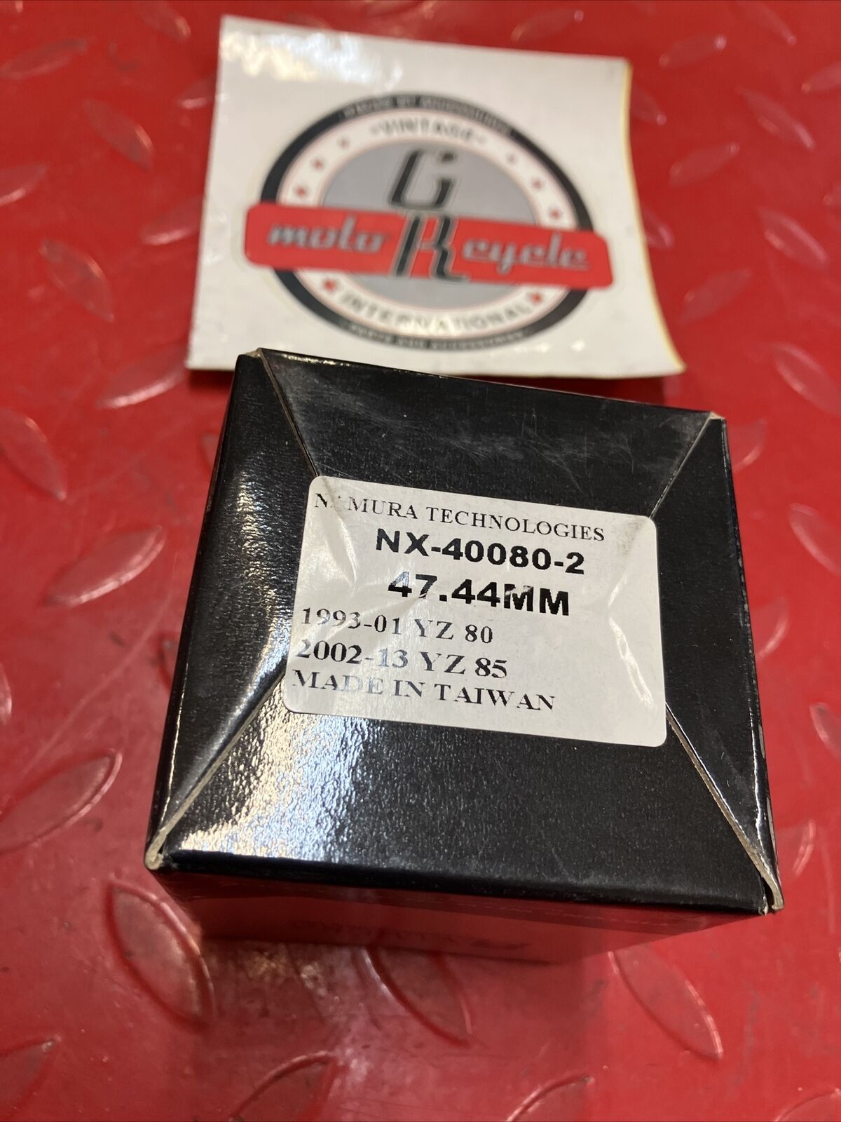 NOS NAMURA YAMAHA YZ80 1993 - 2001 FULL PISTON KIT NX-40080-2 47.50MM J5