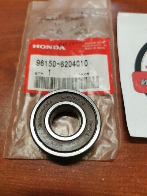 NOS Honda CB350 CB450 CBR1000 CBR250 CBR600 CBX750 BEARING 96150-6204010 H103