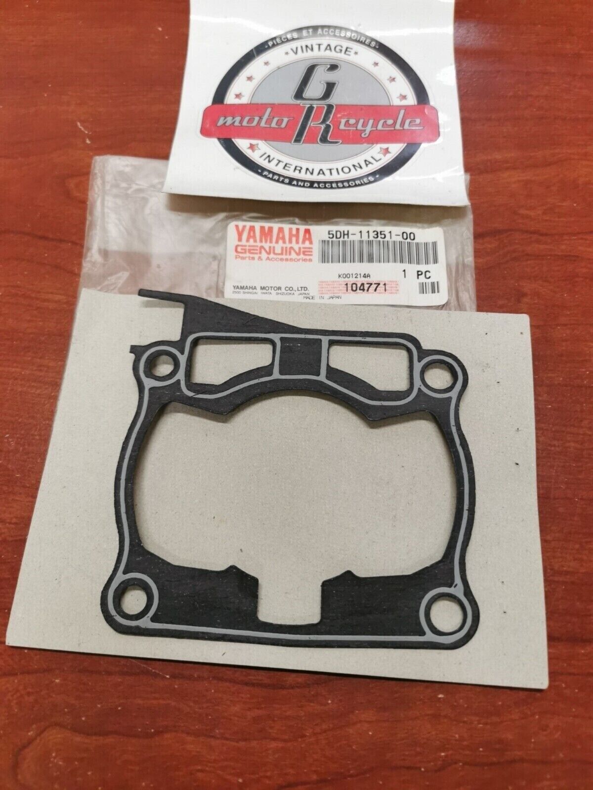 NOS Yamaha YZ125 CYLINDER GASKET 5DH-11351-00-00 SUB. 5DH-11351-01-00 Y95