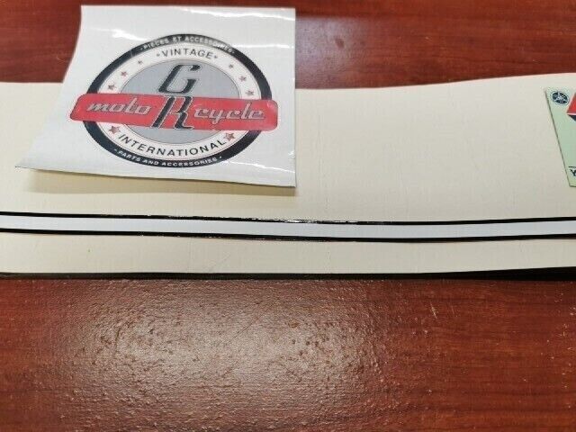 NOS Yamaha TX500 TX650 TX750 XS650 FUEL TANK GRAPHIC 341-24255-01-00 Y125