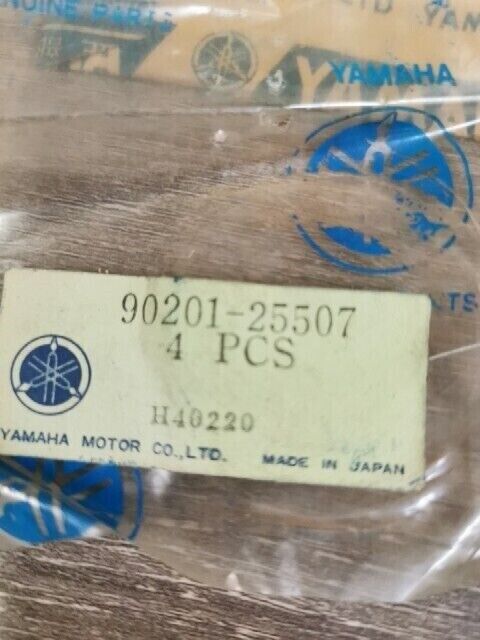 NOS YAMAHA TX750 1973 TX750A 1974 WASHER PLATE 90201-25507-00 Y151