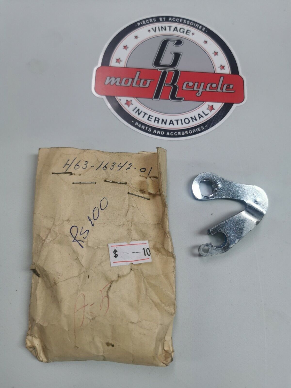 NOS YAMAHA RS100 LEVER, PUSH 463-16342-01-00 y1