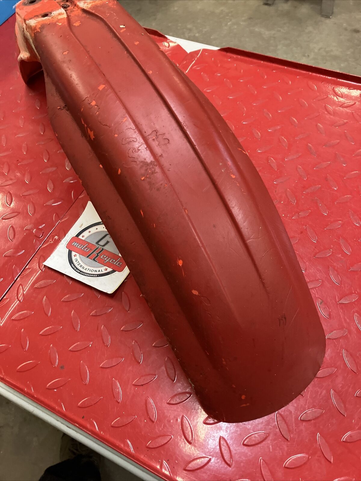 Honda CR250R 1984 front fender plastic fairing CR125R CR500R 61100-KA3-730ZA 2