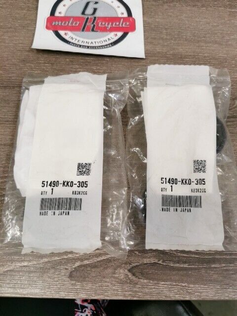 NEW NOS HONDA XR200R 1984 - 2002 FORK SEAL SET FOR BOTH FORKS 51490-KK0-305 H157