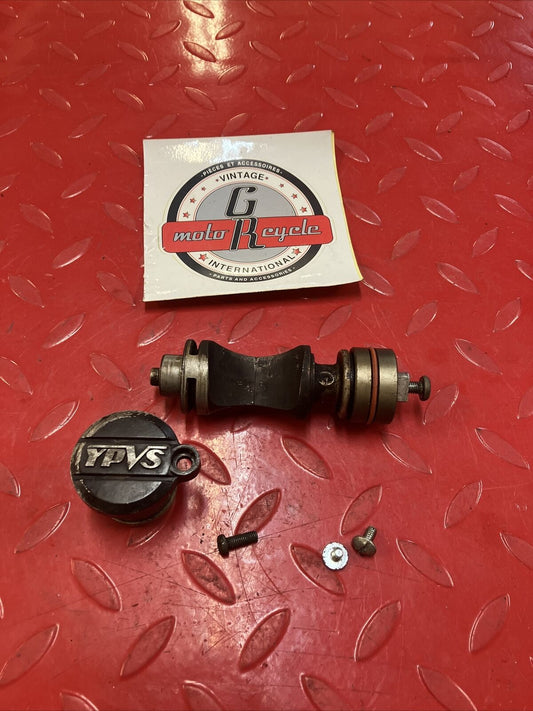 Yamaha DT200 1984 cylinder exhaust power valve cover assembly