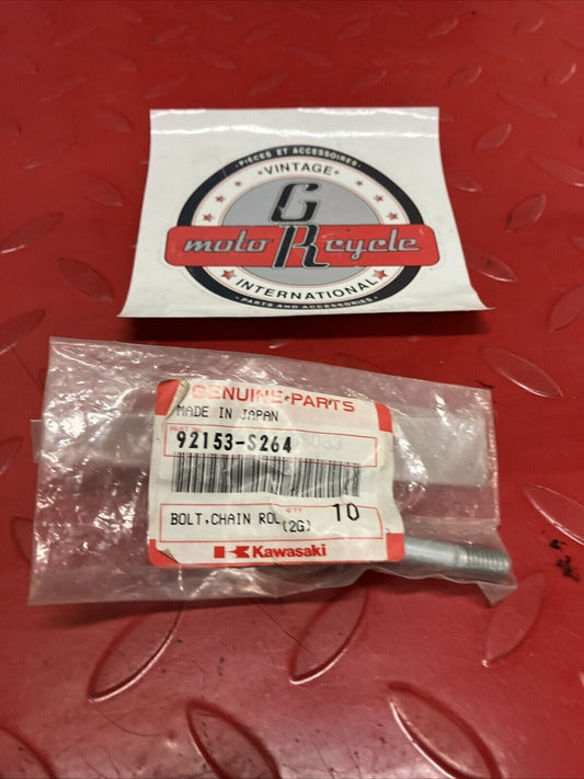 NOS KAWASAKI CHAIN ROLLER BOLT 92153-S264  K13