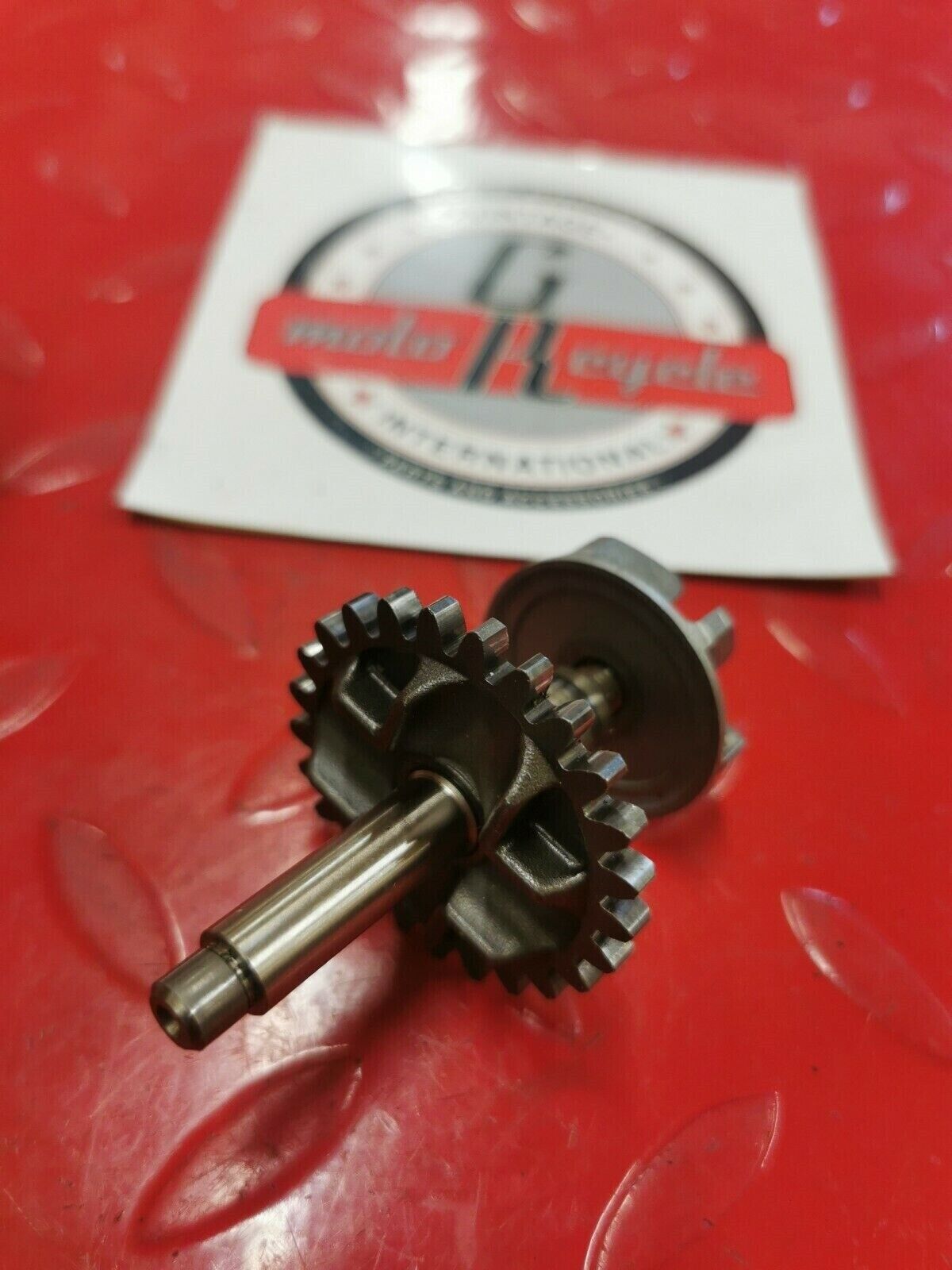 Honda CR80R 1993 waterpump water pump shaft gear impeller 19230-GC4-730