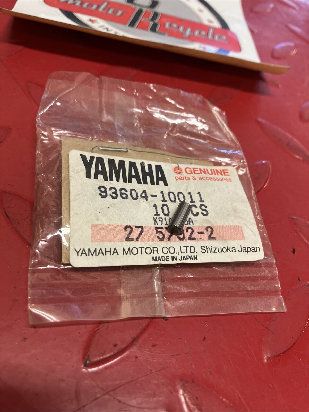 NOS YAMAHA DOWEL PIN 93604-10011-00 Y61