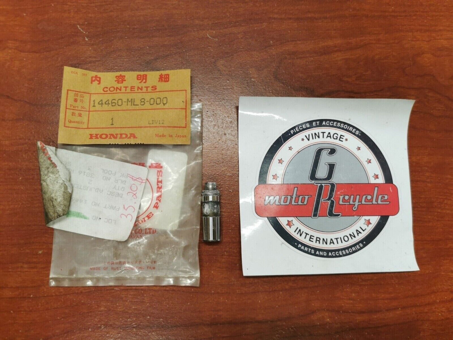 NOS Honda GL1200A GL1200I EXHAUST HYDRAULIC LASH ADJUSTER 14460-ML8-000 H64
