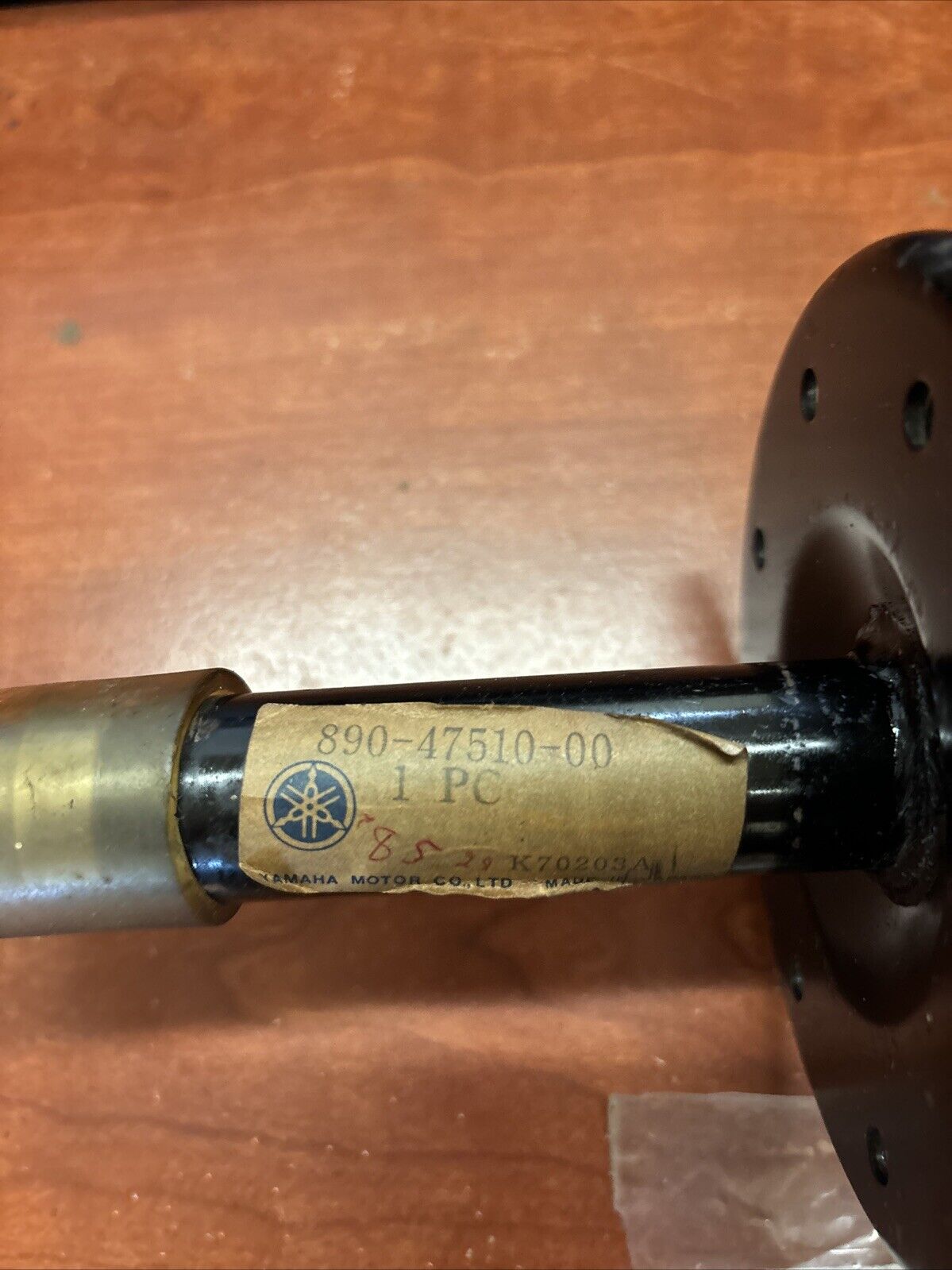 NOS Yamaha 1976 GP300 GP440 GS340 PR440 FRONT AXLE 890-47510-00-00 Y183