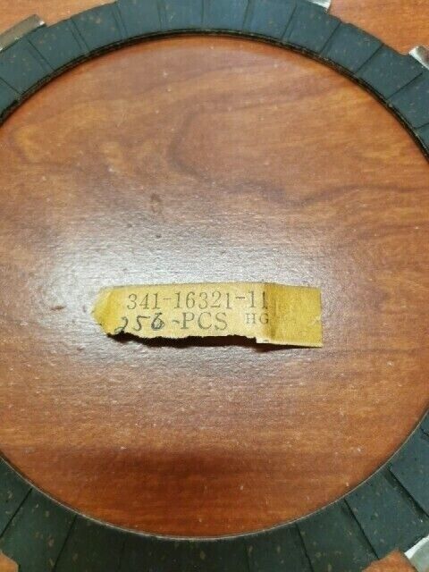 NOS Yamaha FRICTION PLATE 341-16321-11-00 SUB 256-16321-00-00 256-16321-00 Y118