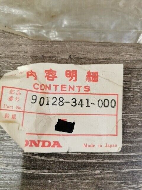NOS HONDA CB750K CB750F 1976 - 1978 BOLT STUD 12X54 90128-341-000 H89