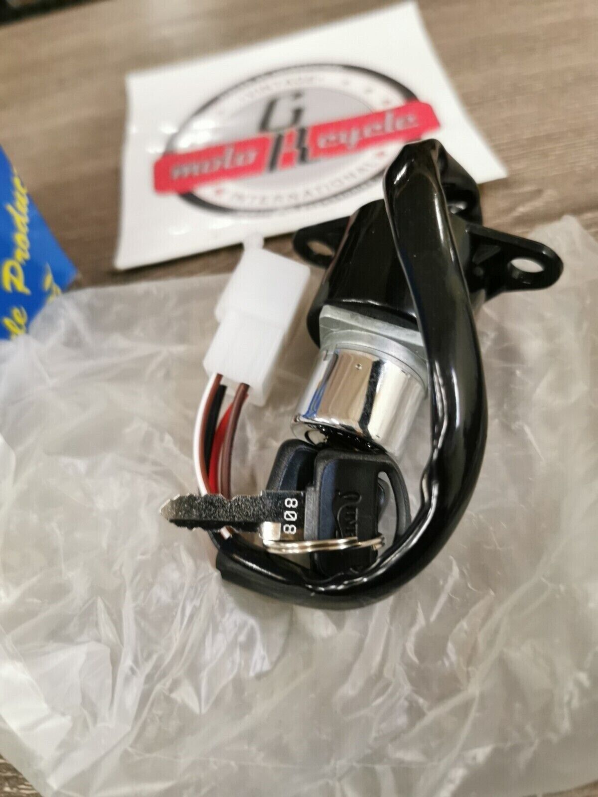 NOS MOTO PRODUCT CB100N CB125T IGNITION SWITCH 735285  591170H J29