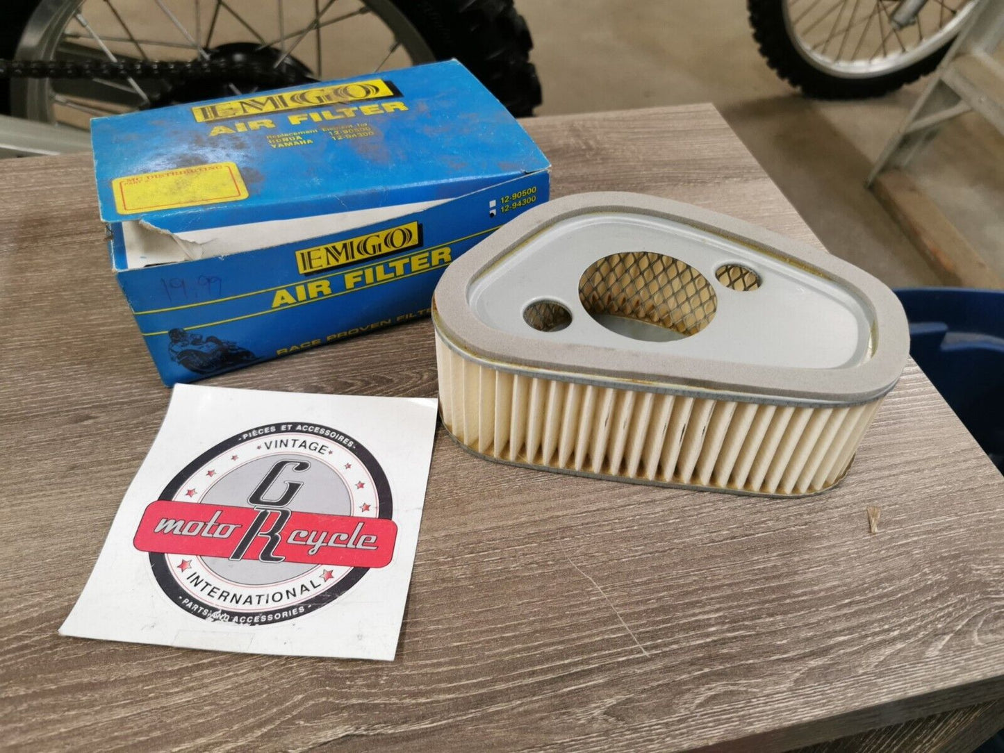 NOS EMGO YAMAHA XV920J XV750 1981 - 1983 AIR FILTER 12-94300 J36