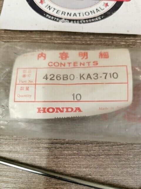 NOS HONDA CR125R 1983 SPOKE SET B RR 426B0-KA3-710  H87