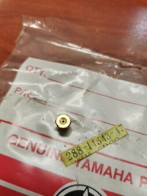 NOS Yamaha GT1 GT80 GTM80X GTMX MX80 RD50 MAIN JET #94 288-14343-47-00 Y123