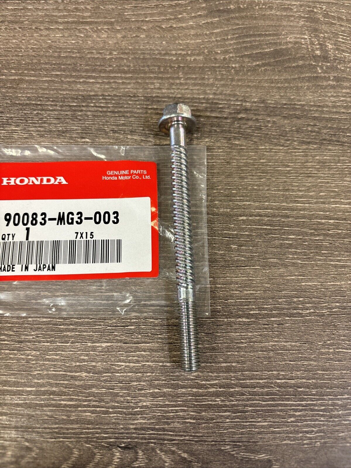 NOS Honda NX500 XBR500 XL600 XR500R XR600R FLANGE BOLT 8X100 90083-MG3-003 H135