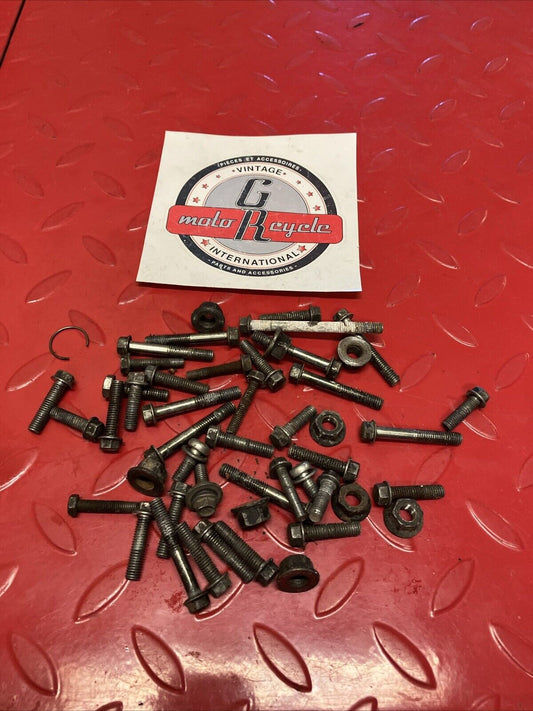 Kawasaki KX125 1987 Engine motor crankcase cylinder hardware nut bolt 1985 1986